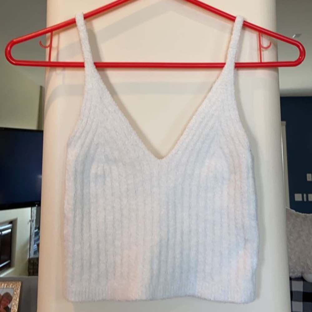 Pacsun White Crop Top
